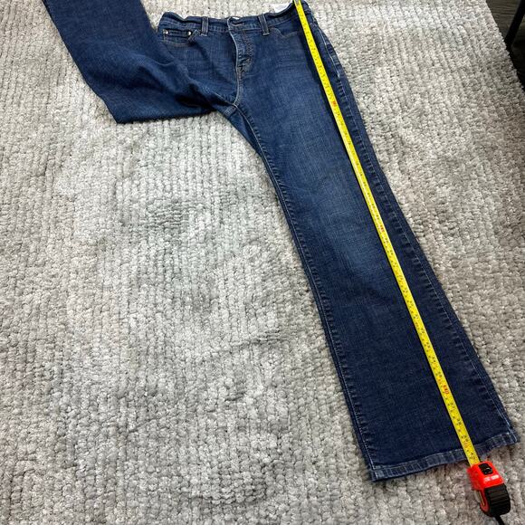 Woman's Levi’s Perfectly Slimming 512 Bootcut Blue Jeans Size 10M Medium‎ Wash - Picture 10 of 14
